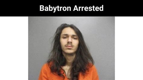 babytron arrested|babytron out of bond.